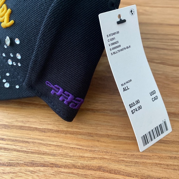 NWT Pro Standard NBA Los Angeles Lakers rhinestone SnapBack hat main image 6